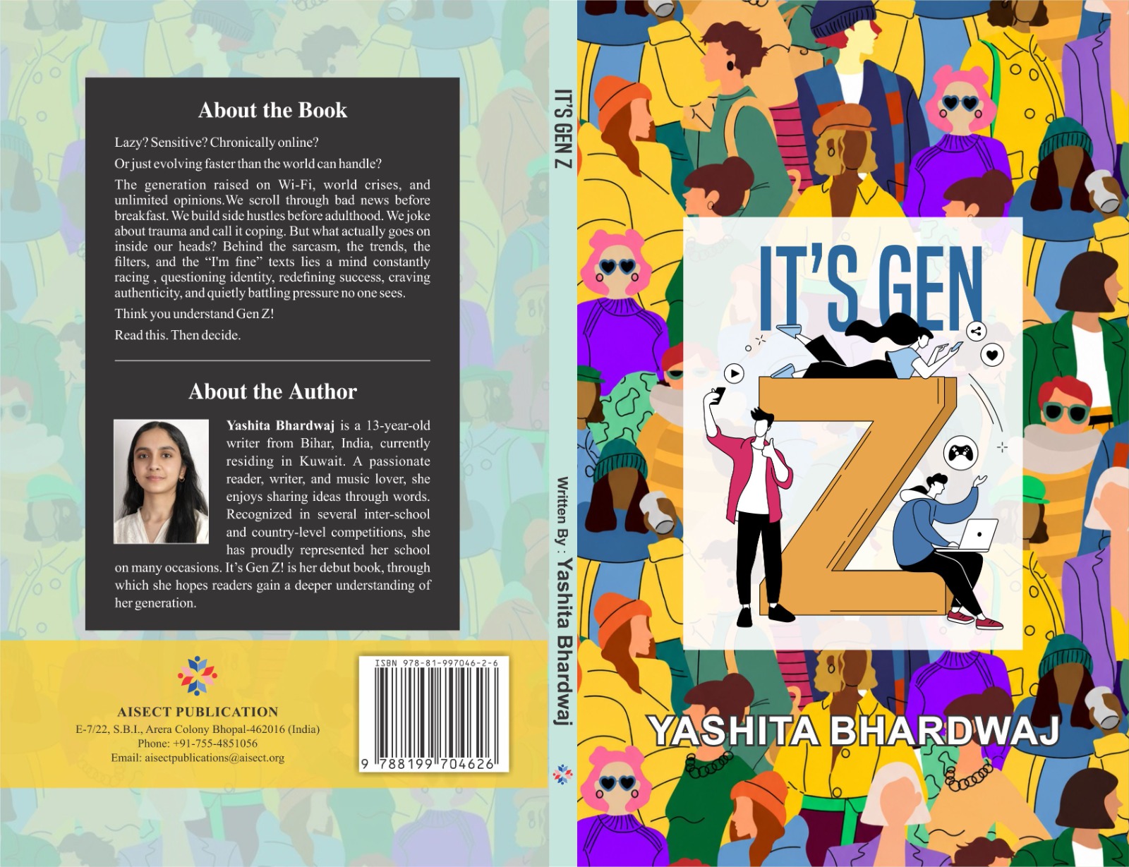 13 साल की यशिता भारद्वाज ने लिखी किताब ‘It’s Gen Z!’, सात समुंदर पार से बढ़ा रही हैं देश का मान